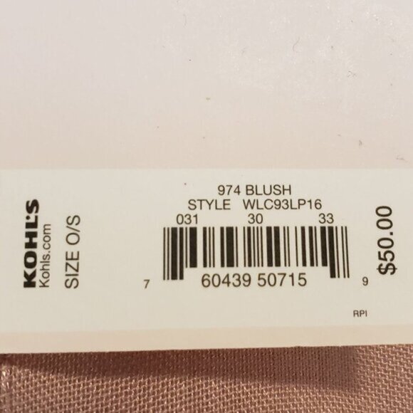 NWT LC Lauren Conrad Kimono Wrap Women's Metallic Striped Open Front OS - Picture 6 of 7